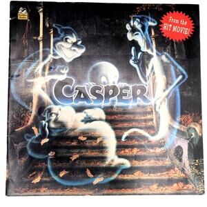 Golden Books Casper Book Movie Tie In 1995 Laura M Rossiter Christina Ricci Vtg